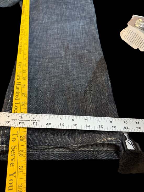 NWT Levi’s 501 Button Fly Straight Jeans W42x30 Oversized Boyfriend Fit - Picture 13 of 14